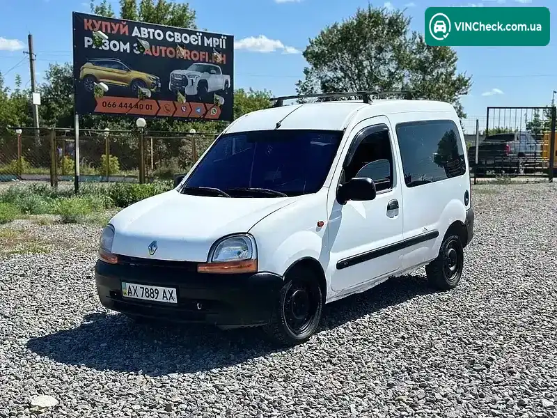 Renault Kangoo 2001, фото з оголошення 1 з 9, VIN VF1FC0UBF23615498