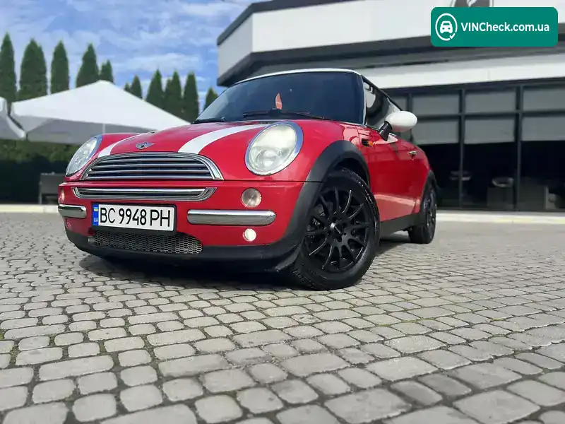 MINI Hatch 2002, фото з оголошення 1 з 20, VIN WMWRC31080TB72631