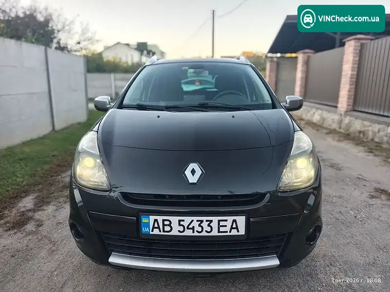 Renault Clio 2011, фото з оголошення 1 з 19, VIN VF1KRC40H44704149