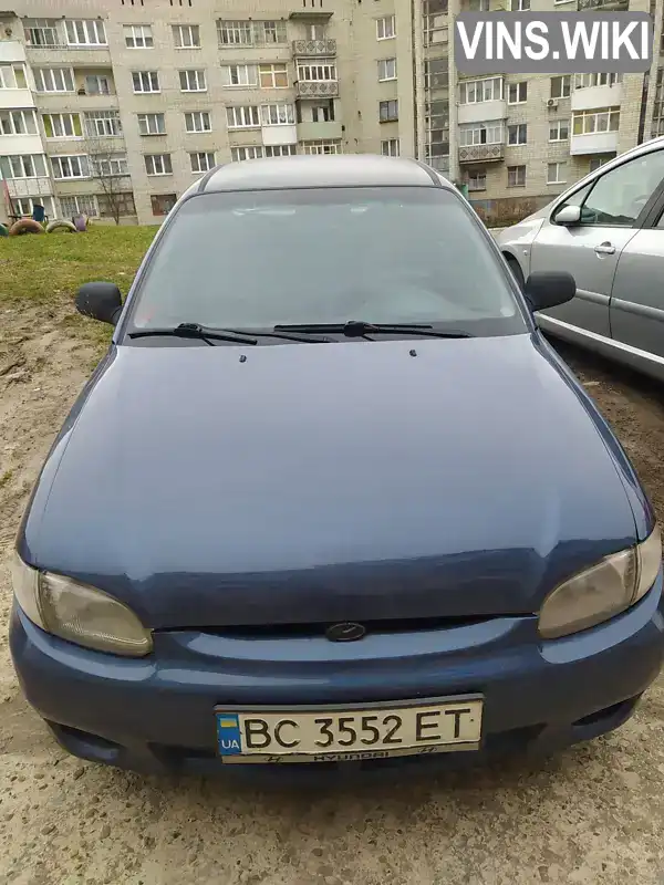 Hyundai Accent 1997, фото з оголошення 1 з 4, VIN KMHVA31LPWU262840