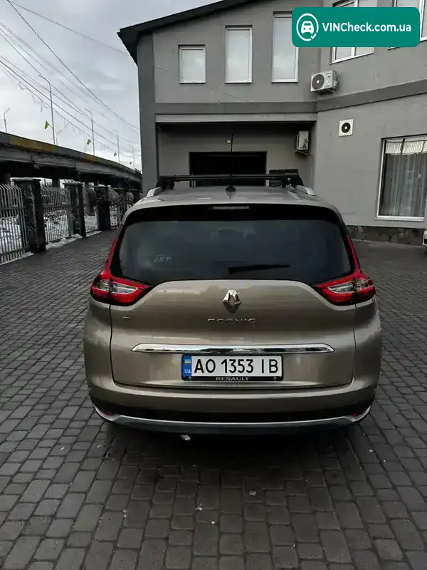Renault Scenic 2017, фото з оголошення 2 з 7, VIN VF1RFA00557241495