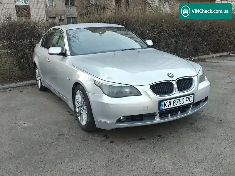 BMW 5 Series 2004, фото з оголошення 1 з 21, VIN WBANA31000B914186
