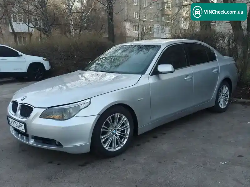 BMW 5 Series 2004, фото з оголошення 2 з 21, VIN WBANA31000B914186