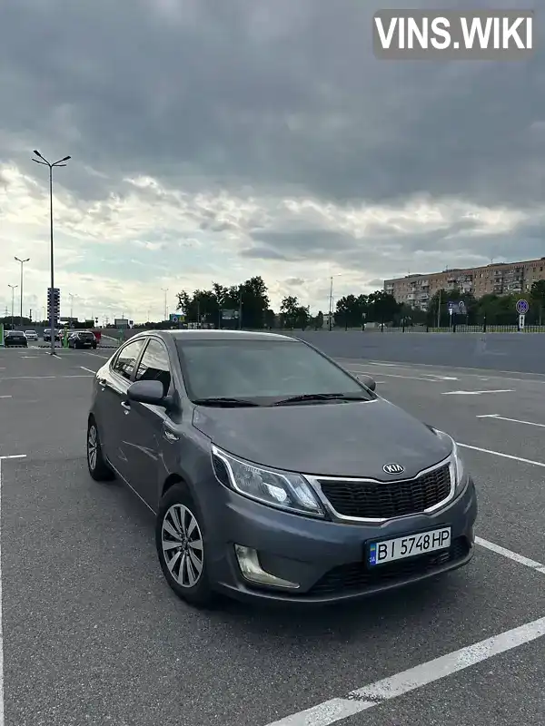 Kia Rio 2013, фото з оголошення 2 з 21, VIN Z94CB41AADR107331