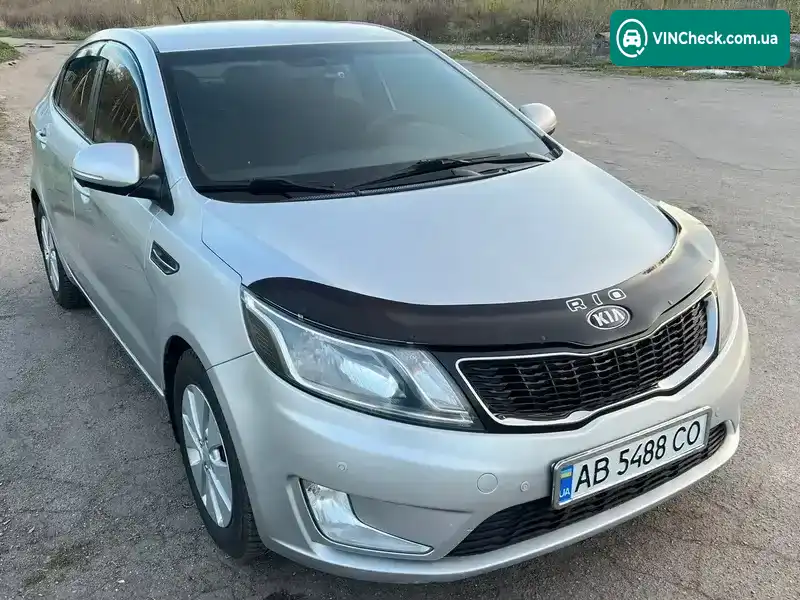 Kia Rio 2014, фото з оголошення 2 з 21, VIN Z94CC41BBER201698