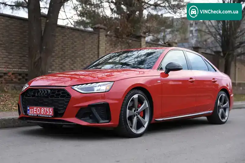 Audi A4 2021, фото з оголошення 1 з 20, VIN WAUEAAF43NA007946