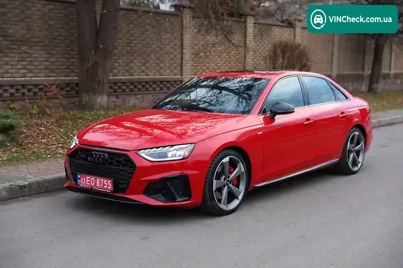 Audi A4 2021, фото з оголошення 2 з 20, VIN WAUEAAF43NA007946