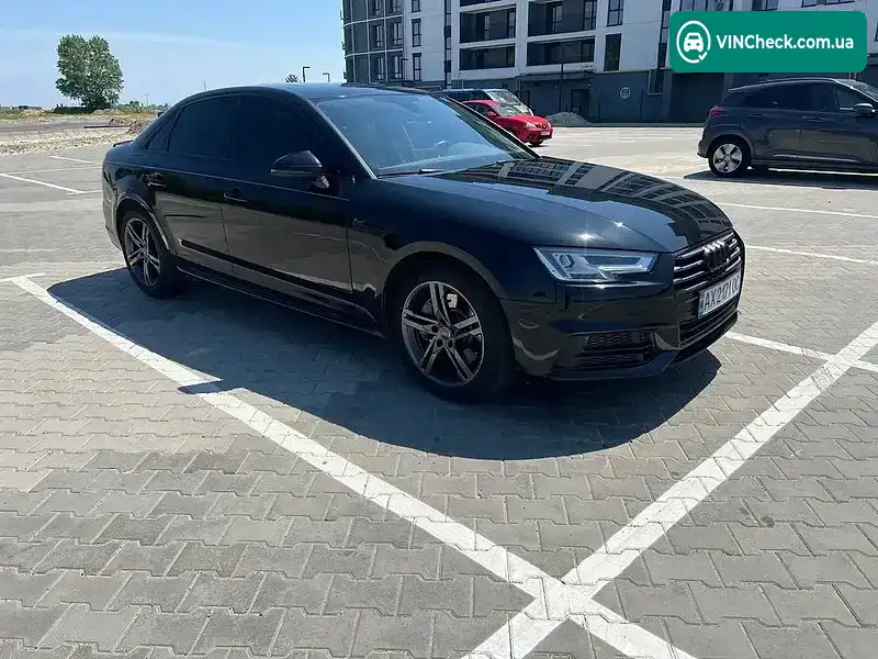 Audi A4 2017, фото з оголошення 2 з 14, VIN WAUENAF41JA089741