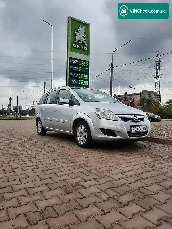 Opel Zafira 2008, фото з оголошення 1 з 20, VIN W0L0AHM758G148593