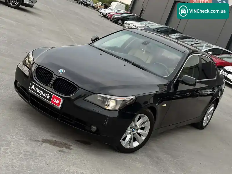 BMW 5 Series 2004, фото з оголошення 2 з 20, VIN WBANC51020B117556