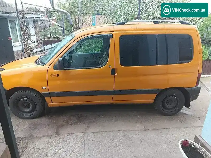 Peugeot Partner 2003, фото з оголошення 1 з 7, VIN VF3GCWJYB96031746