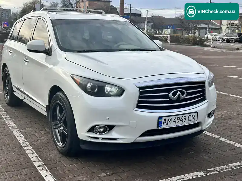 Infiniti JX35 2013, фото з оголошення 1 з 21, VIN 5N1AL0MM5DC335246