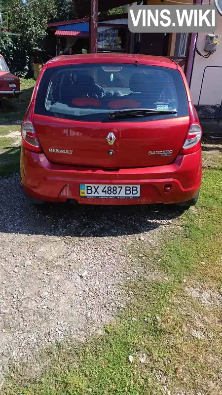 Renault Sandero 2010, фото з оголошення 2 з 5, VIN VF1BSRAAH43343590