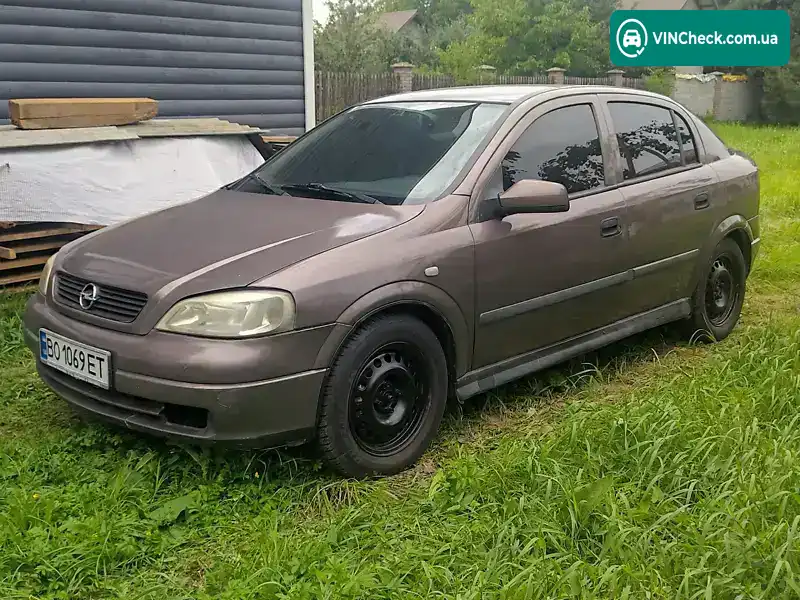 Opel Astra 1998, фото з оголошення 1 з 21, VIN W0L0TGF48X5004119