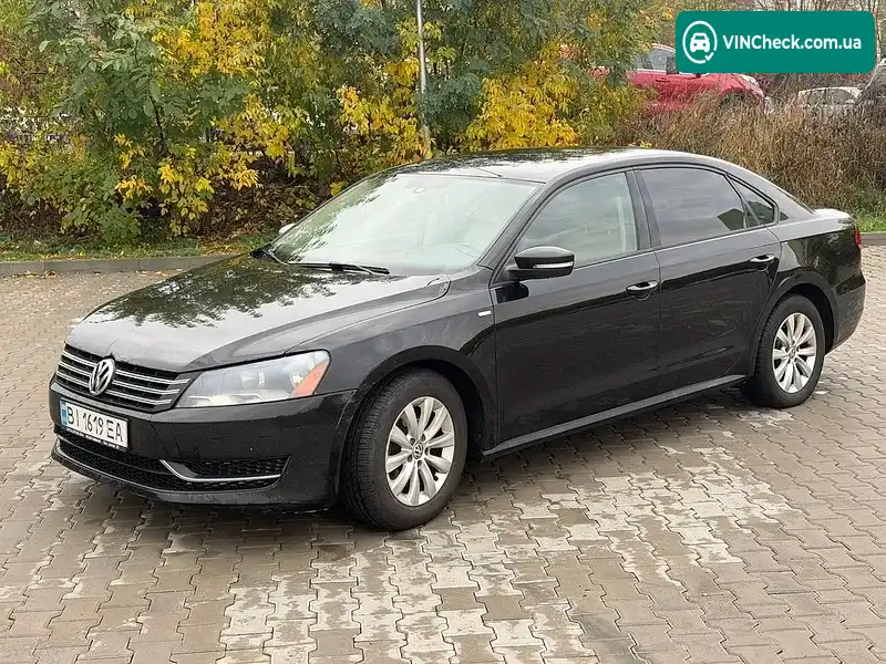 Volkswagen Passat 2014, фото з оголошення 2 з 16, VIN 1VWAT7A38EC112819