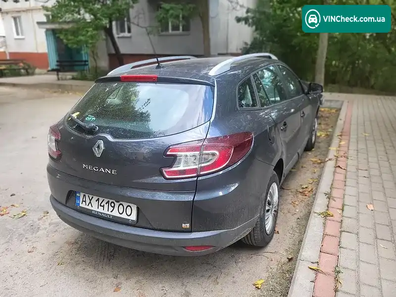 Renault Megane 2011, фото з оголошення 2 з 8, VIN VF1KZ1U0644948001