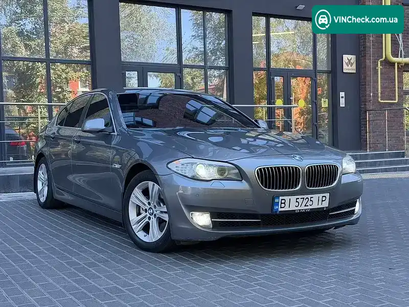 BMW 5 Series 2012, фото з оголошення 2 з 20, VIN WBAXH31030DX38193