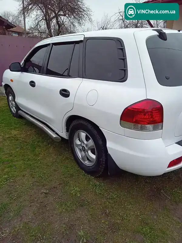 Hyundai Santa FE 2006, фото з оголошення 2 з 19, VIN KMHSB81VP6U097603