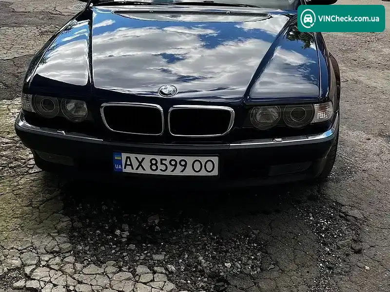 BMW 7 Series 2000, фото з оголошення 2 з 20, VIN WBAGH81000DD39578