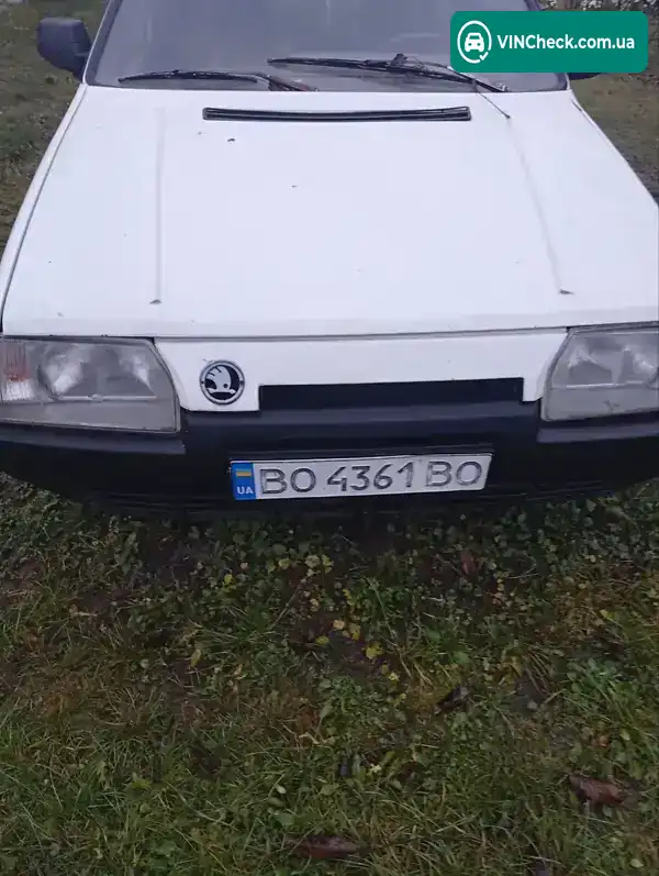 Skoda Favorit 1989, фото з оголошення 1 з 5, VIN TMBACA200L0080795