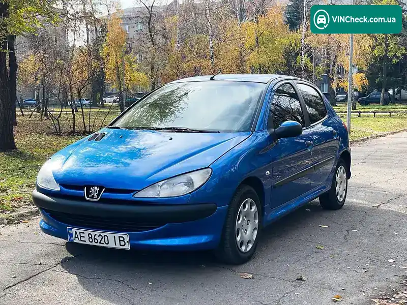 Peugeot 206 2005, фото з оголошення 2 з 21, VIN VF32AKFWR44904225