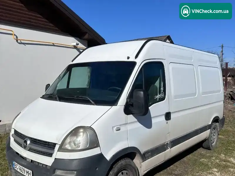 Opel Movano 2008, фото з оголошення 1 з 10, VIN VN1F9B1H639738664