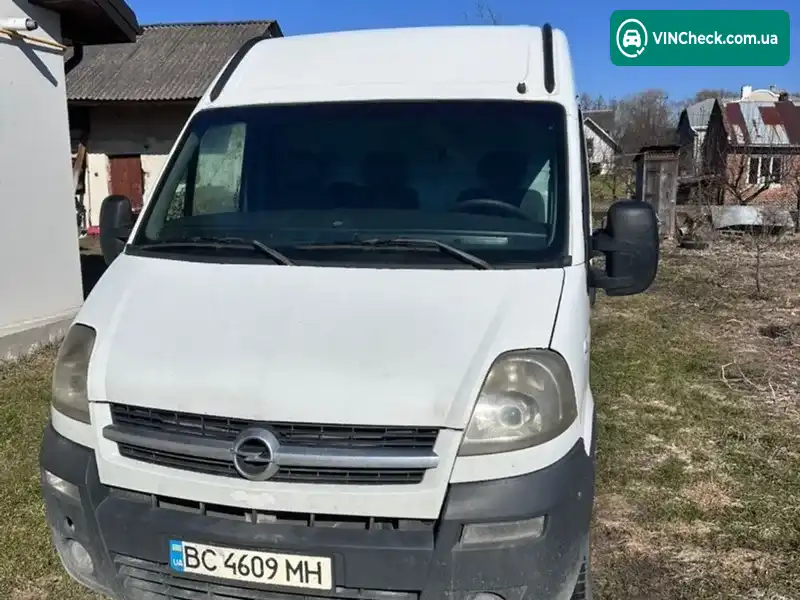 Opel Movano 2008, фото з оголошення 2 з 10, VIN VN1F9B1H639738664
