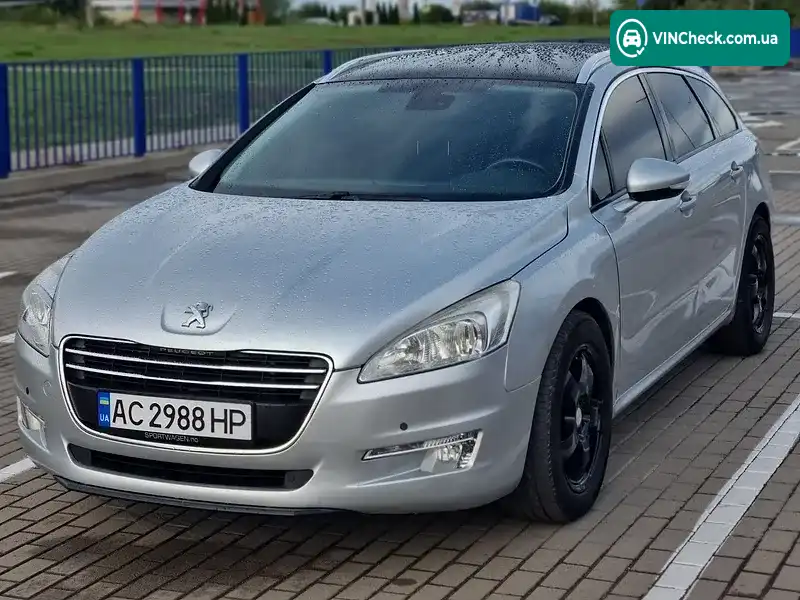 Peugeot 508 2012, фото з оголошення 1 з 20, VIN VF38ERHHACL071691