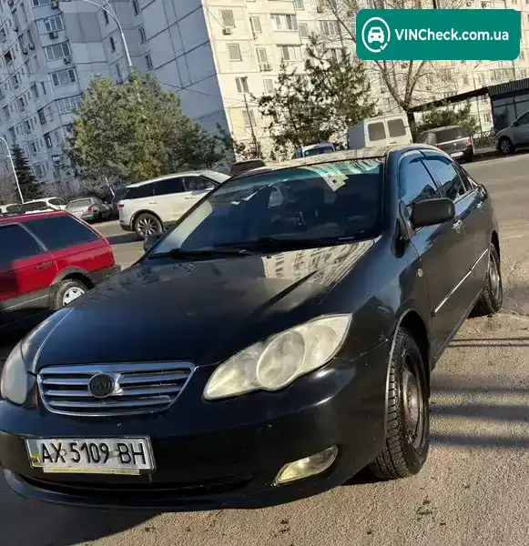 BYD F3 2007, фото з оголошення 2 з 17, VIN LGXC16DG670235178