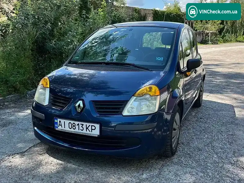 Renault Modus 2004, фото з оголошення 1 з 19, VIN VF1JP0V0532601196