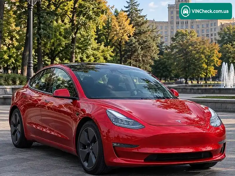 Tesla Model 3 2021, фото з оголошення 1 з 8, VIN 5YJ3E1EB7MF974869