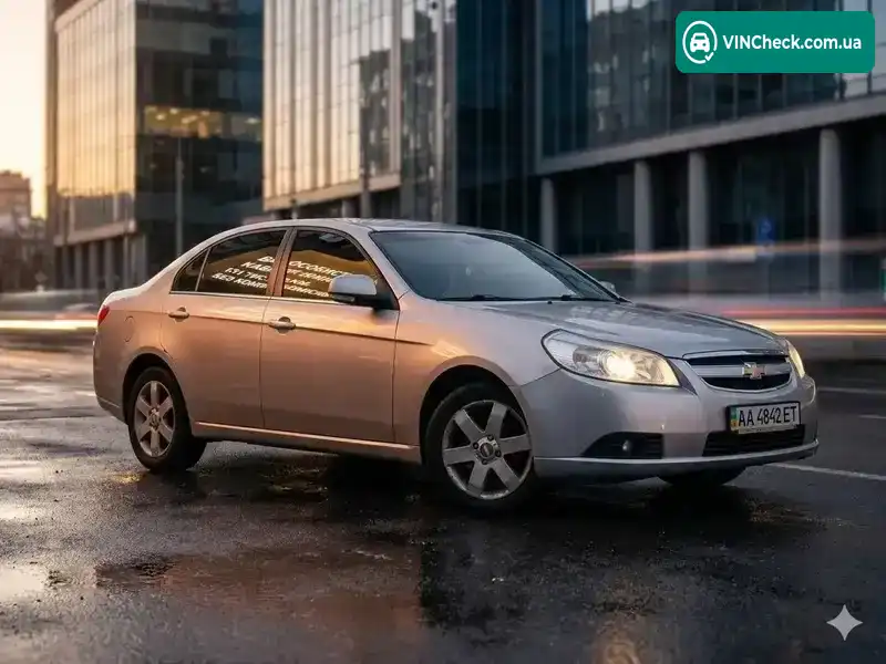 Chevrolet Epica 2007, фото з оголошення 1 з 9, VIN KL1LF69KE8B104062