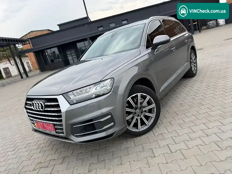 Audi Q7 2018, фото з оголошення 1 з 20, VIN WA1LAAF75JD023136