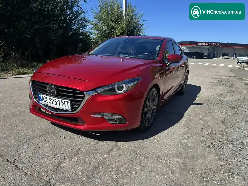 Mazda 3 2018, фото з оголошення 2 з 12, VIN 3MZBN1W3XJM250181