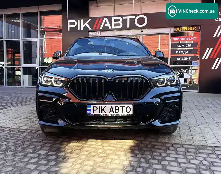 BMW X6 2022, фото з оголошення 2 з 21, VIN WBAGT210709L46345