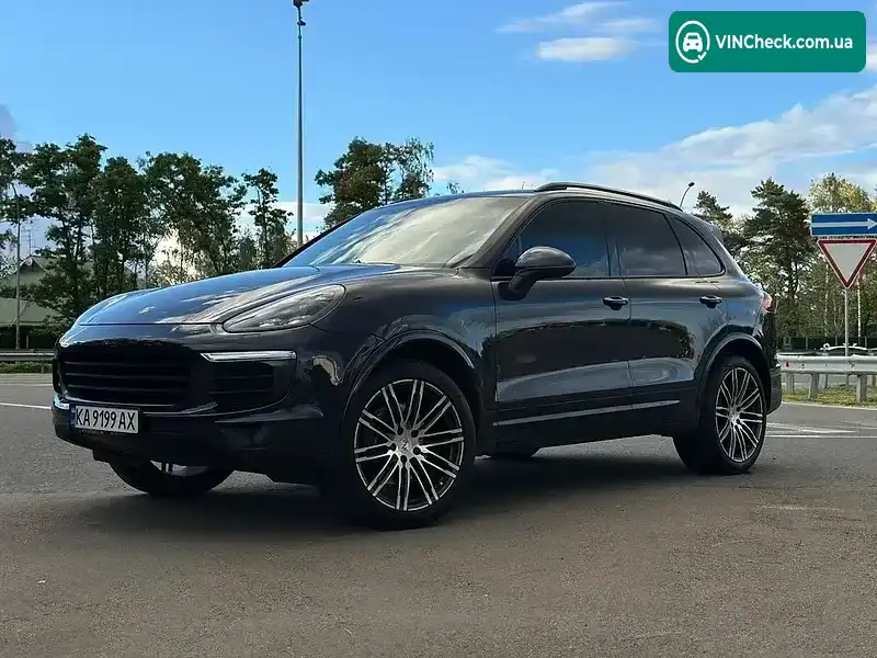 Porsche Cayenne 2017, фото з оголошення 2 з 19, VIN WP1AA2A24JKA02058