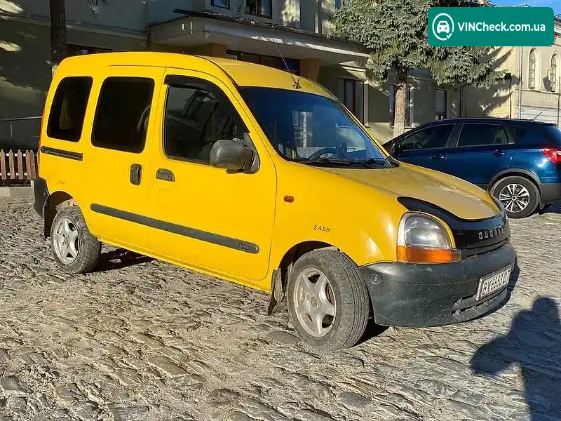 Renault Kangoo 2000, фото з оголошення 1 з 9, VIN VF1FC0DAF23311170