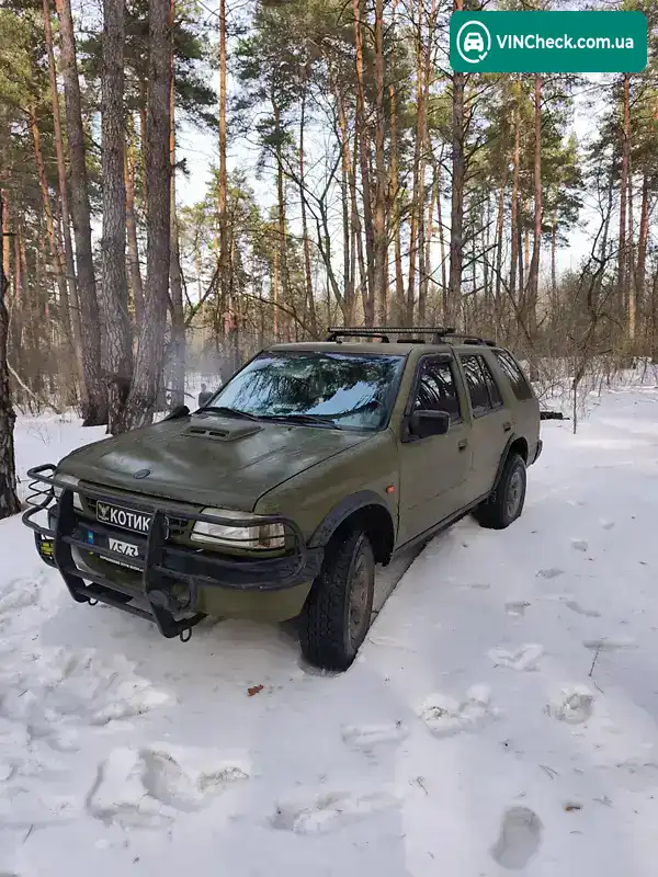 Opel Frontera 1997, фото з оголошення 1 з 17, VIN SED5KMWL4VV612573