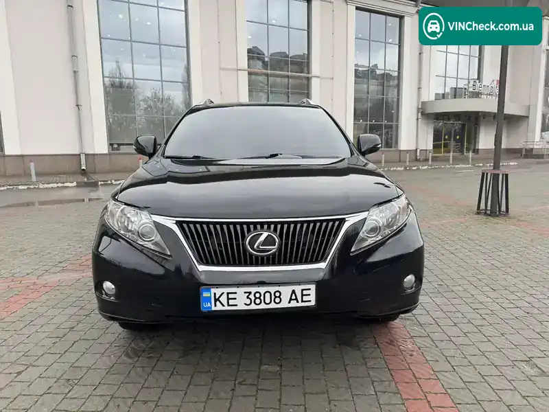 Lexus RX 2011, фото з оголошення 1 з 18, VIN 2T2BK1BA9BC120656