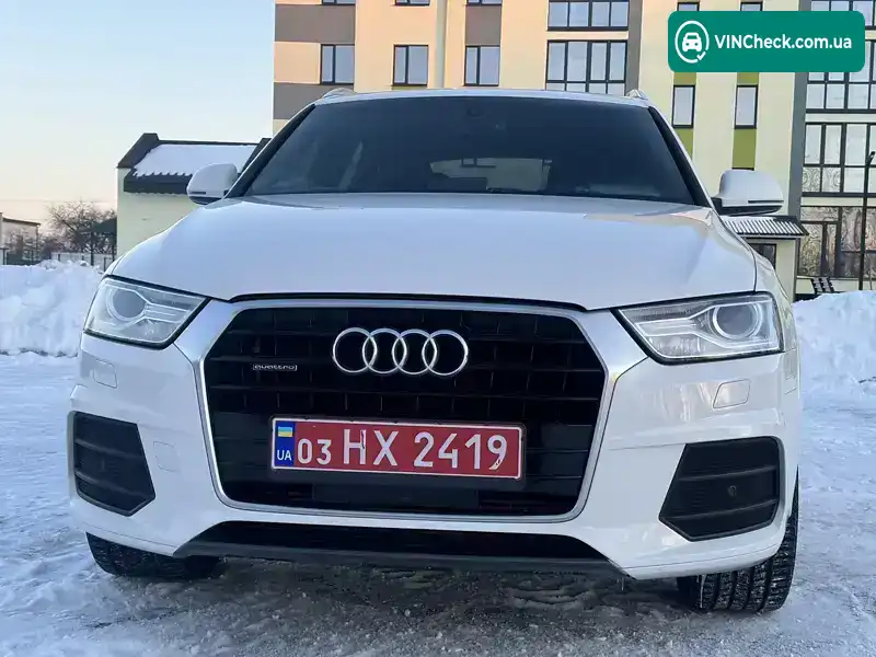 Audi Q3 2016, фото з оголошення 1 з 20, VIN WA1EFCFS8GR021077