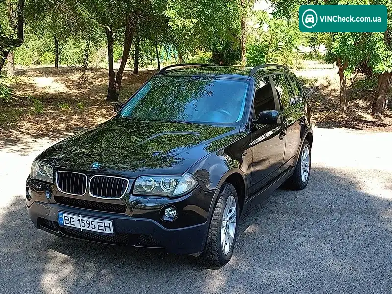 BMW X3 2008, фото з оголошення 1 з 20, VIN WBAPE11040WJ50725