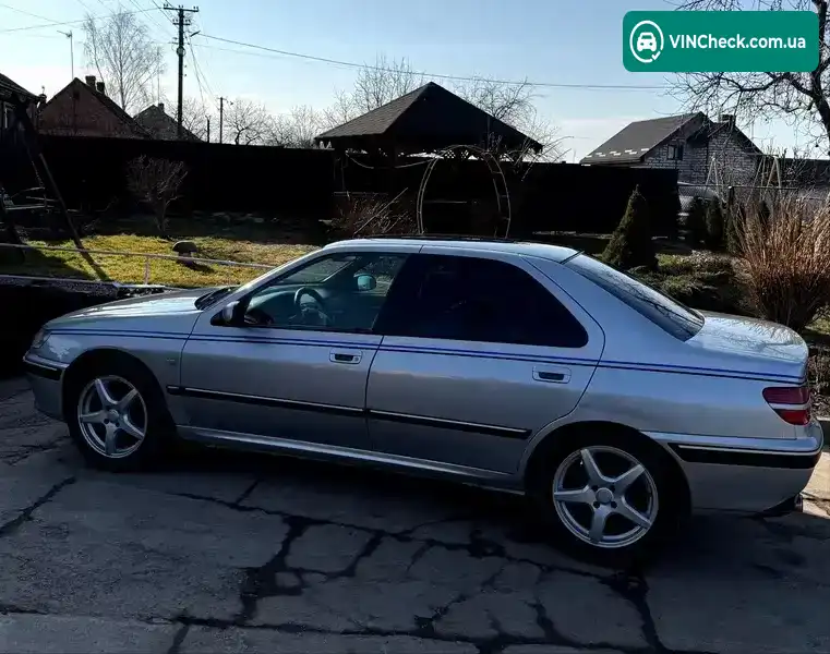 Peugeot 406 2000, фото з оголошення 2 з 15, VIN VF38BRFRE81086627