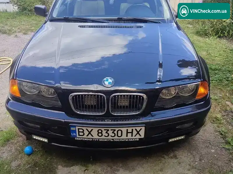BMW 3 Series 2001, фото з оголошення 2 з 6, VIN WBAAW11090JV13455