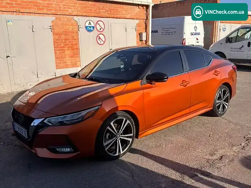 Nissan Sentra 2021, фото з оголошення 2 з 19, VIN 3N1AB8DV3MY277985