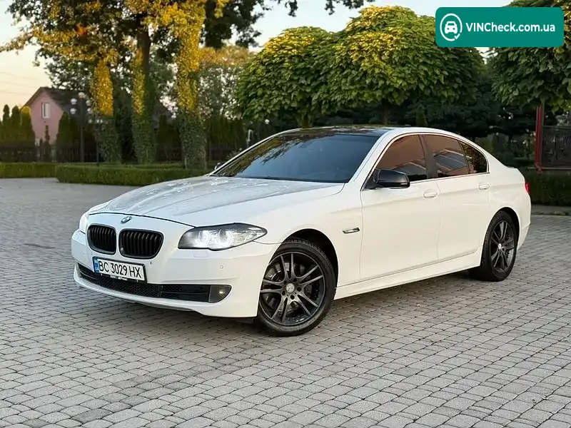 BMW 5 Series 2012, фото з оголошення 2 з 20, VIN WBAXA11030DX24352