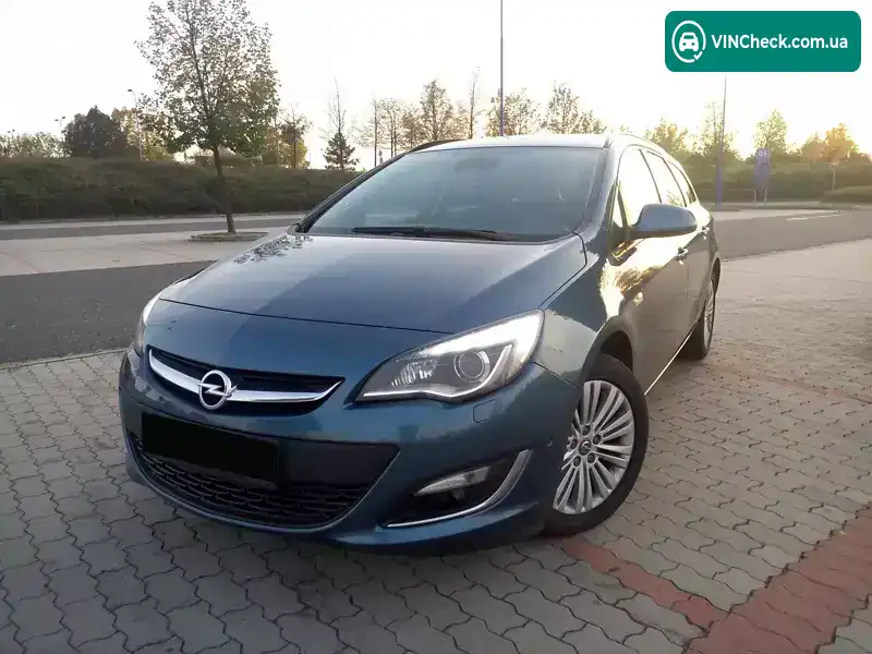Opel Astra 2013, фото з оголошення 1 з 11, VIN W0LPD8EHXE8015337