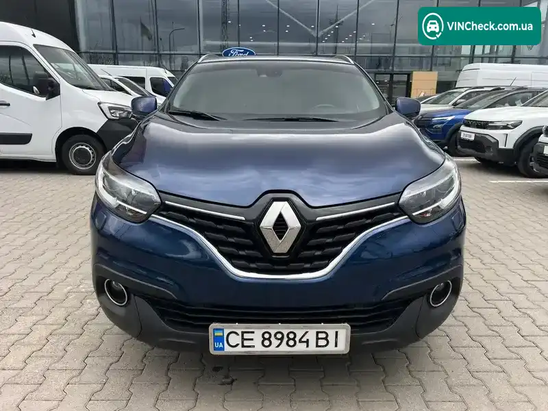 Renault Kadjar 2017, фото з оголошення 2 з 21, VIN VF1RFE00658295762