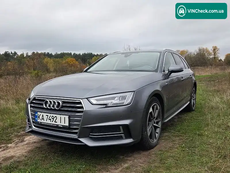 Audi A4 2017, фото з оголошення 2 з 20, VIN WAUZZZF46JA004073