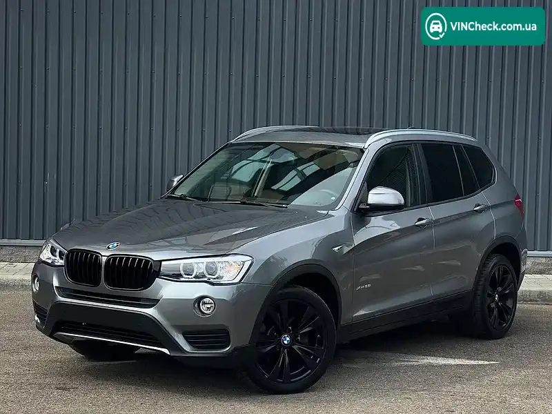 BMW X3 2016, фото з оголошення 1 з 20, VIN 5UXWX9C53H0T00448