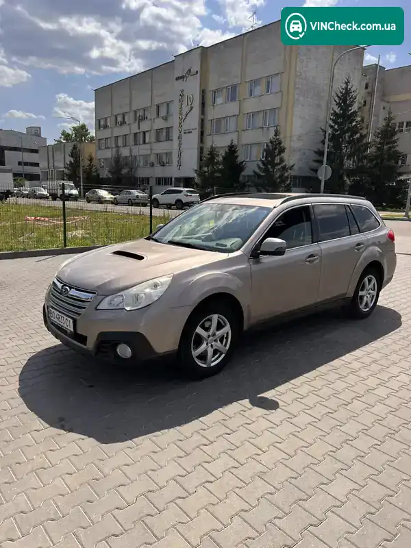 Subaru Outback 2013, фото з оголошення 2 з 18, VIN JF1BRDLY5DG155052